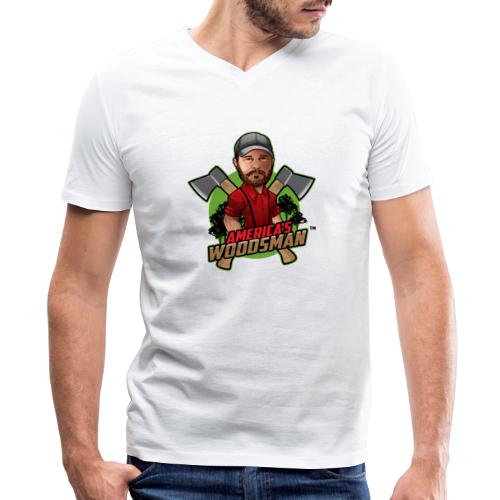 America's Woodsman™ Apparel - Men's V-Neck T-Shirt by Canvas
