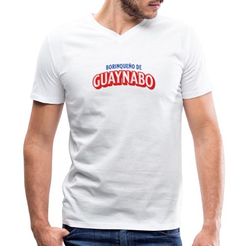 Borinqueno de Guaynabo - Men's Premium Organic V-Neck T-Shirt