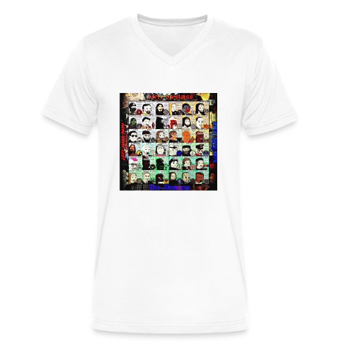 Demiurge Meme Grid - Men's V-Neck T-Shirt by Canvas