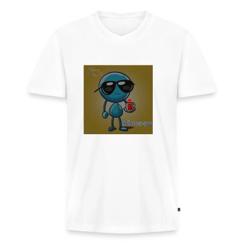 Being Mrs. S #Smoon - Men's Premium Organic V-Neck T-Shirt