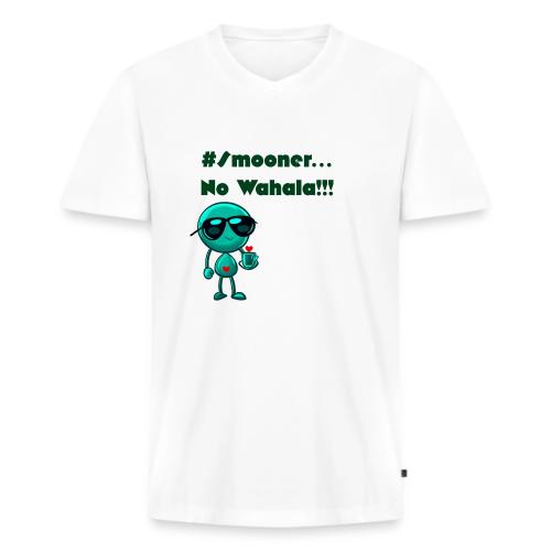 Smoon City | No Wahala Only - Men's Premium Organic V-Neck T-Shirt