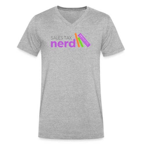 Sales Tax Nerd - Men's V-Neck T-Shirt by Canvas