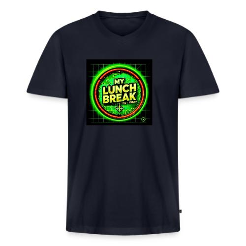 MLB RETRO LOGO 2024 - Men's V-Neck T-Shirt by Bella + Canvas