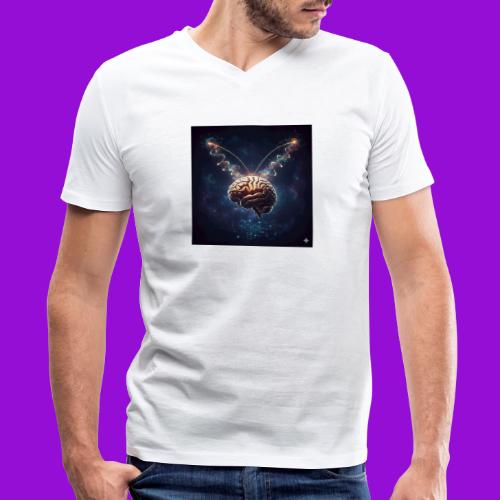 BrainTeas - Men's Premium Organic V-Neck T-Shirt