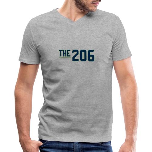 THE | 206 - Spirit of Washington - Game Apparel - Men's V-Neck T-Shirt by Bella + Canvas
