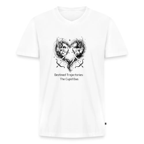 Cupid Duo T-Shirt, Mug, & Leggings - Men's Premium Organic V-Neck T-Shirt