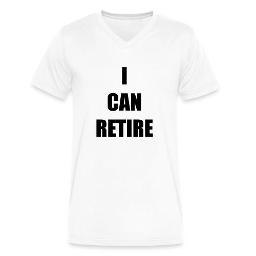 retire - Men's V-Neck T-Shirt by Bella + Canvas
