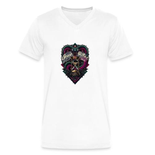 Love Bites (Literally) T-Shirt - Men's V-Neck T-Shirt by Bella + Canvas