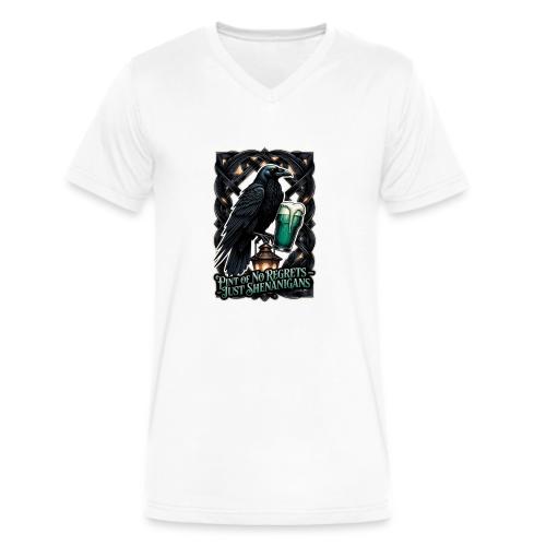 Sarcastic Raven Shenanigans Tee - Men's V-Neck T-Shirt by Bella + Canvas