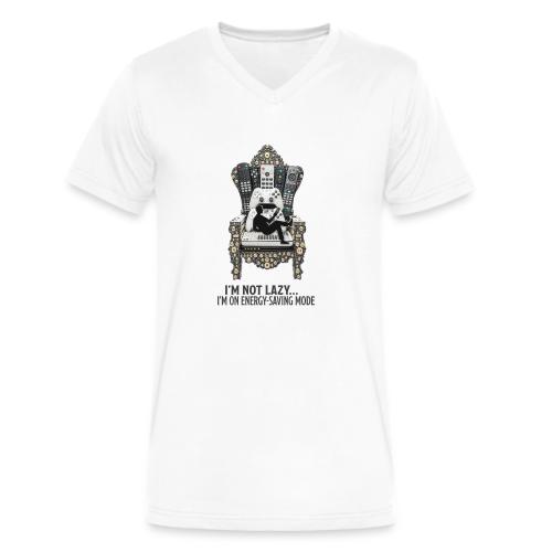 Remote Throne Procrastinator T Shirt, Dad Gift - Men's V-Neck T-Shirt by Bella + Canvas