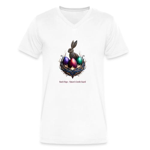 Easter Hatch Hope Nest Guardian T Shirt, Gift - Men's V-Neck T-Shirt by Bella + Canvas