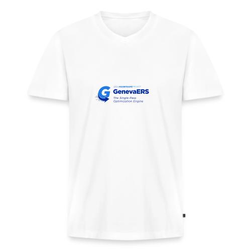 GenevaERS - Men's Premium Organic V-Neck T-Shirt