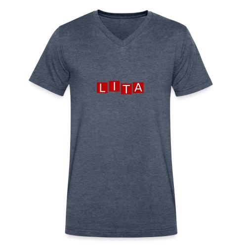 LITA Logo - Men's V-Neck T-Shirt by Canvas