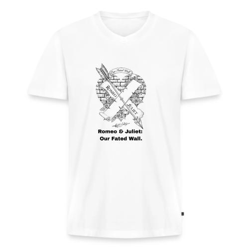 Romeo and Juliet T-Shirt - Men's Premium Organic V-Neck T-Shirt