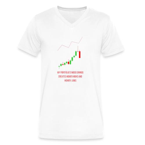 Technical Analysis Trading T-Shirt| Sarcastic - Men's V-Neck T-Shirt by Bella + Canvas