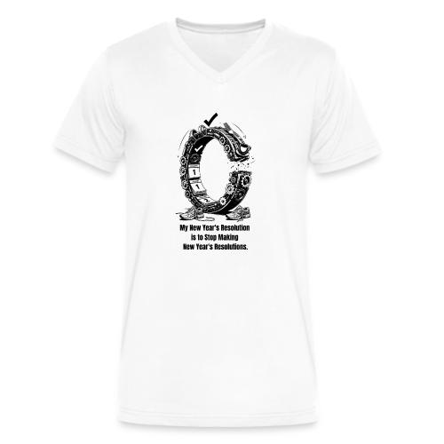 The Resolution Loop - Sarcastic New Year's T-Shirt - Men's V-Neck T-Shirt by Bella + Canvas