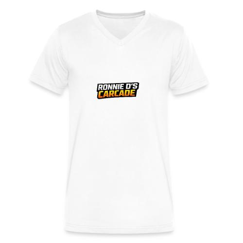 Carcadelogomain - Men's V-Neck T-Shirt by Bella + Canvas