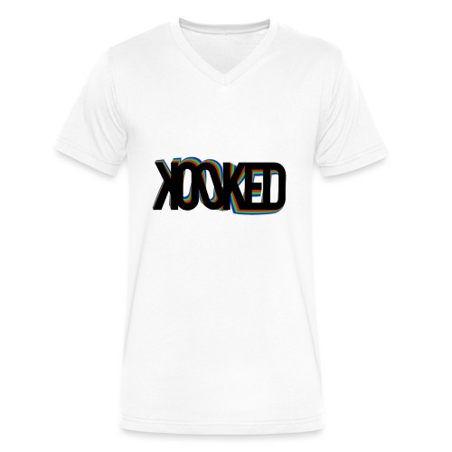 kookedv2preadshirt - Men's V-Neck T-Shirt by Canvas