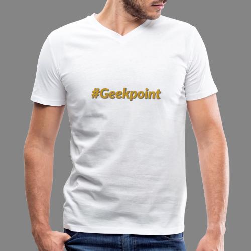 #Geekpoint - Men's Premium Organic V-Neck T-Shirt