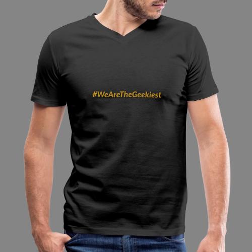 #WeAreTheGeekiest - Men's Premium Organic V-Neck T-Shirt