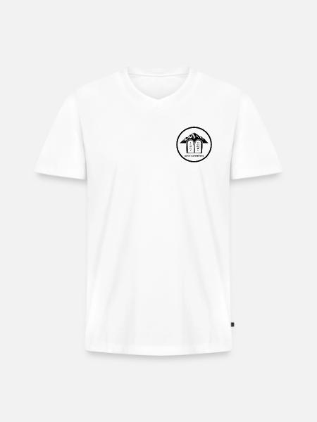 Keep My Commandments - Men's Premium Organic V-Neck T-Shirt - white