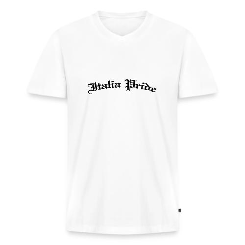 Italia Pride Gothic - Men's Premium Organic V-Neck T-Shirt