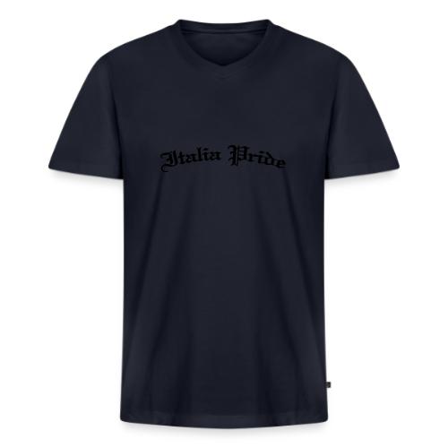 Italia Pride Gothic - Men's Premium Organic V-Neck T-Shirt