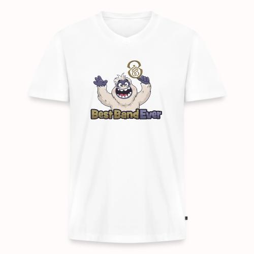 best band ever - Men's Premium Organic V-Neck T-Shirt