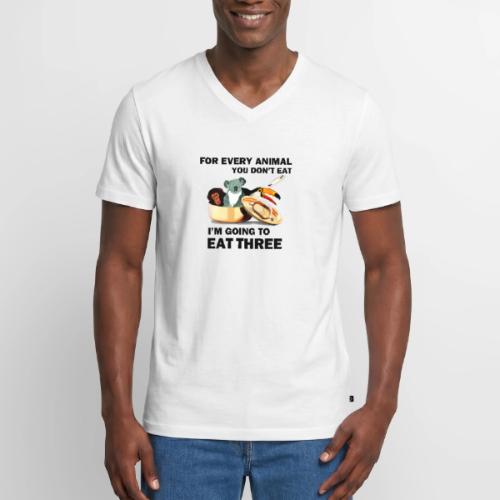 Every Animal Maddox T-Shirts - Men's Premium Organic V-Neck T-Shirt