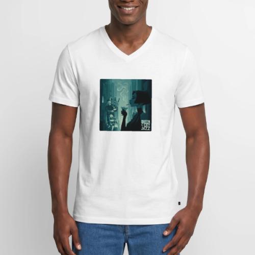 QCPB Jazz - Men's Premium Organic V-Neck T-Shirt