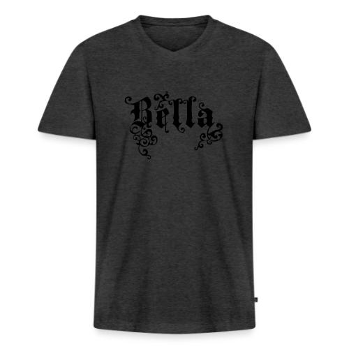 bella_gothic_swirls - Men's Premium Organic V-Neck T-Shirt