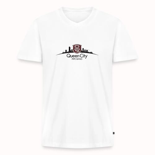 crest - Men's Premium Organic V-Neck T-Shirt