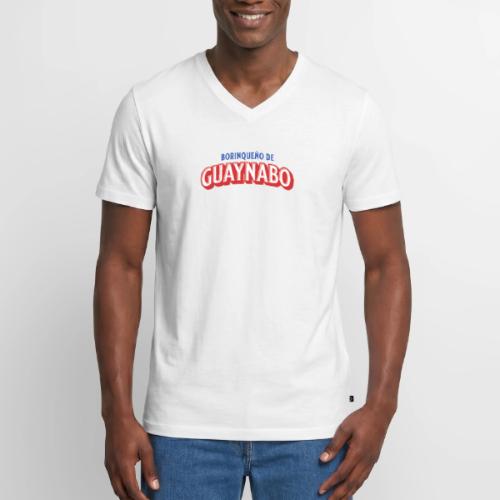 Borinqueno de Guaynabo - Men's Premium Organic V-Neck T-Shirt