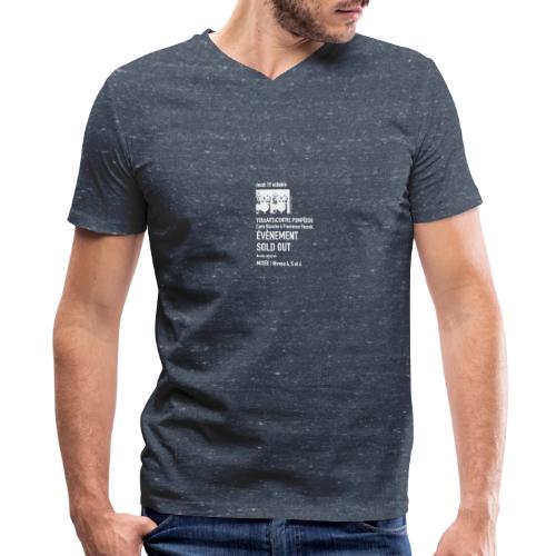 7 - Men's V-Neck T-Shirt by Bella + Canvas
