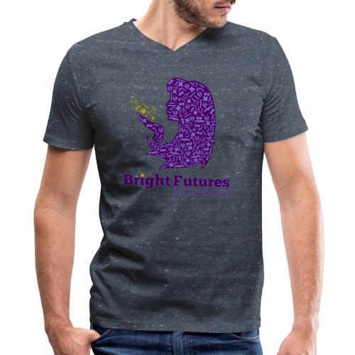 Official Bright Futures Pageant Logo - Men's V-Neck T-Shirt by Canvas