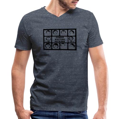 ZKN - Men's V-Neck T-Shirt by Bella + Canvas