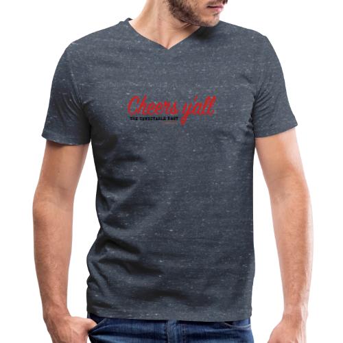 Cheers y'all - Men's V-Neck T-Shirt by Bella + Canvas