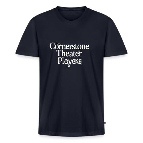 Cornerstone Theater Players (Light) - Men's V-Neck T-Shirt by Bella + Canvas