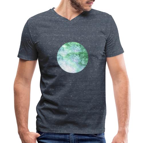 Green Sky - Men's V-Neck T-Shirt by Canvas