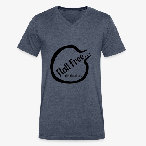 Roll Free - Men's V-Neck T-Shirt by Canvas