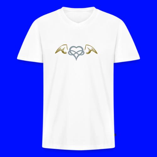 Solo Polyamory - Men's V-Neck T-Shirt by Bella + Canvas