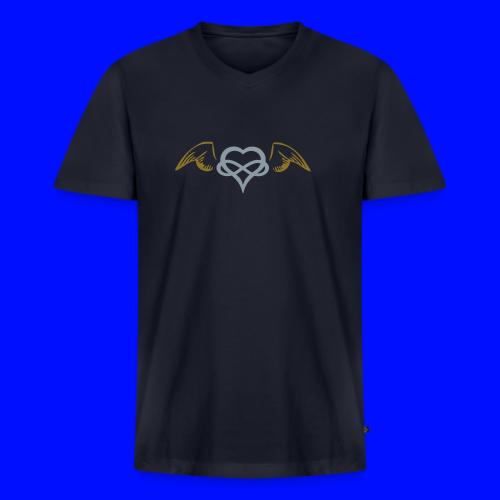 Solo Polyamory - Men's V-Neck T-Shirt by Bella + Canvas