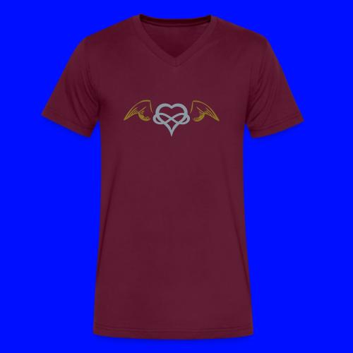 Solo Polyamory - Men's V-Neck T-Shirt by Bella + Canvas