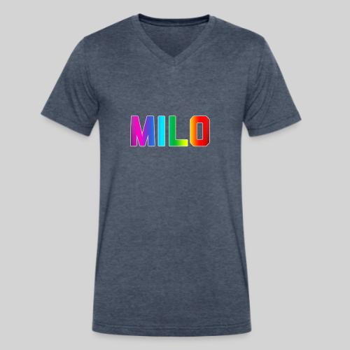 Milo - Men's V-Neck T-Shirt by Bella + Canvas