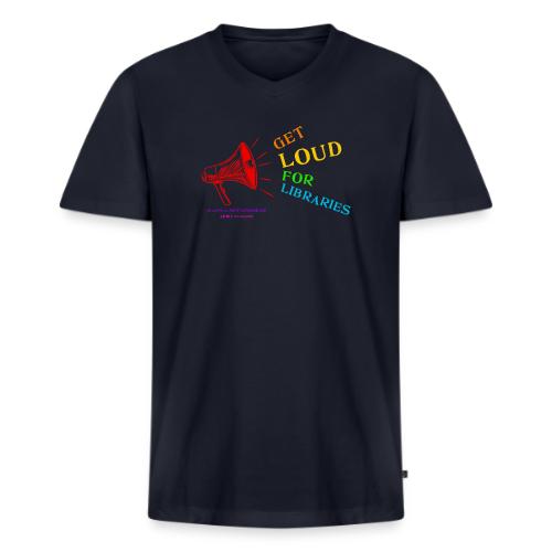 OLA PNLA 2026 Logo smaller conference info - Men's Premium Organic V-Neck T-Shirt