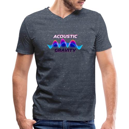 Acoustic Gravity Wave - Men's V-Neck T-Shirt by Bella + Canvas