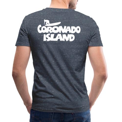 Coronado Island Surf Californian Surfer - Men's V-Neck T-Shirt by Canvas