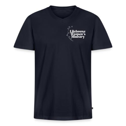 Women's Ministry T-Shirt - Men's Premium Organic V-Neck T-Shirt