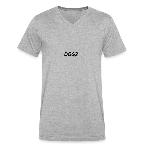 Dogz logo - Men's V-Neck T-Shirt by Canvas