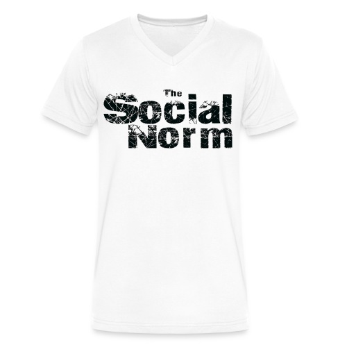 The Social Norm Official Merch - Men's V-Neck T-Shirt by Canvas